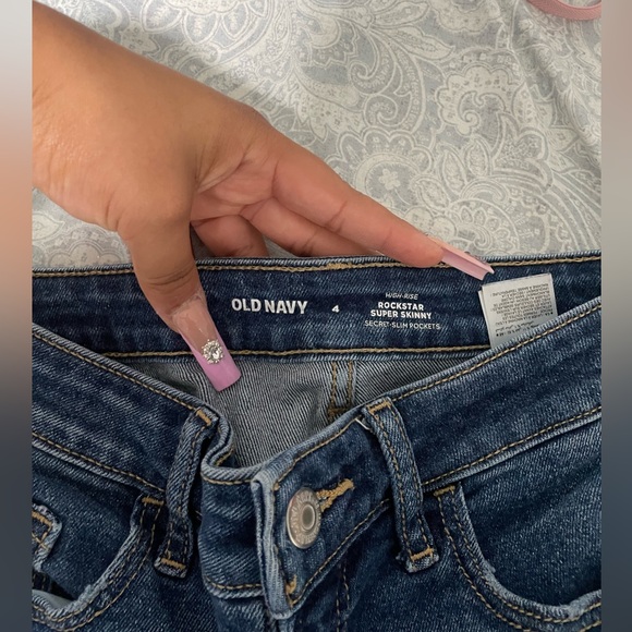 old navy jeans size 4 , NEW . - Picture 2 of 2